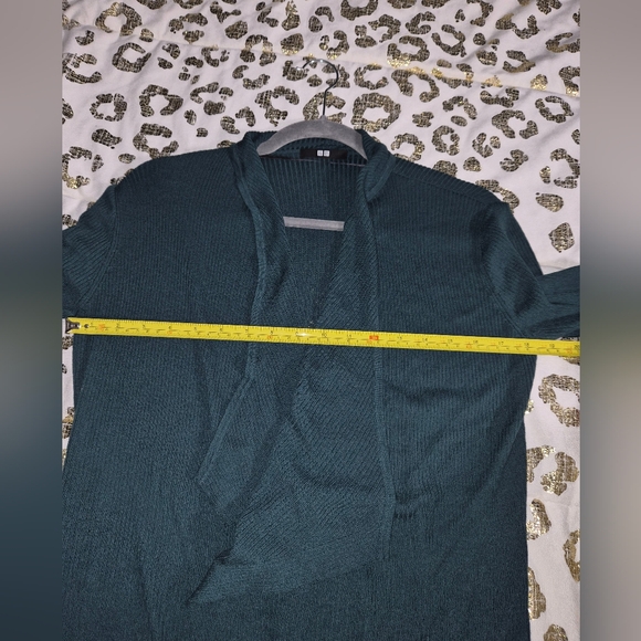 5 For $25✨️Uniqlo Womens Small Green Turquoise Cardigan Longsleeved Sweater Top - Picture 5 of 9